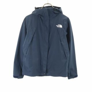 ザノースフェイス(THE NORTH FACE)のザノースフェイス NPW61630 アウトドア ナイロンジャケット M ネイビー THE NORTH FACE フード 裏メッシュ地 レディース 古着 【240226】(ナイロンジャケット)