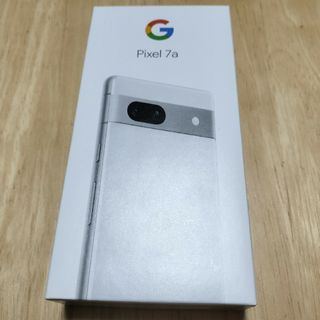 グーグル(Google)のGoogle pixel7a ホワイト　新品未使用(スマートフォン本体)