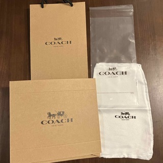 コーチ(COACH)の新品　コーチ　化粧箱　保存袋　ショップ袋　ブランド袋　ショッパー(ショップ袋)