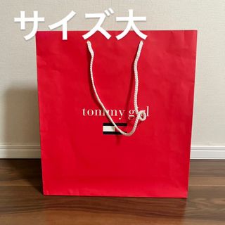 トミーガール(tommy girl)のトミーガール　紙袋　サイズ大(ショップ袋)