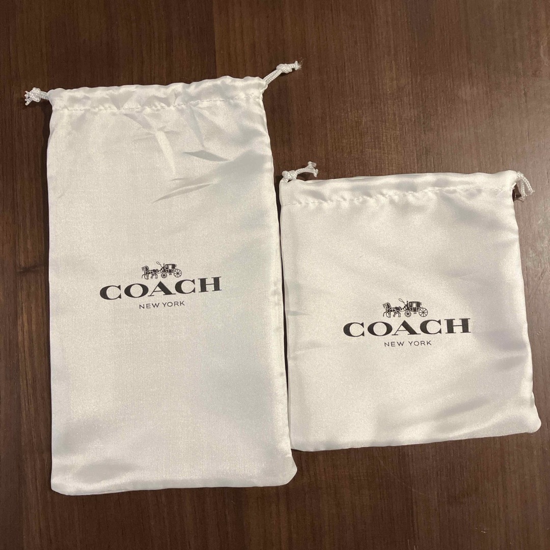 COACH(コーチ)の新品　コーチ　保存袋　ショップ袋　ショッパー　ブランド袋 レディースのバッグ(ショップ袋)の商品写真