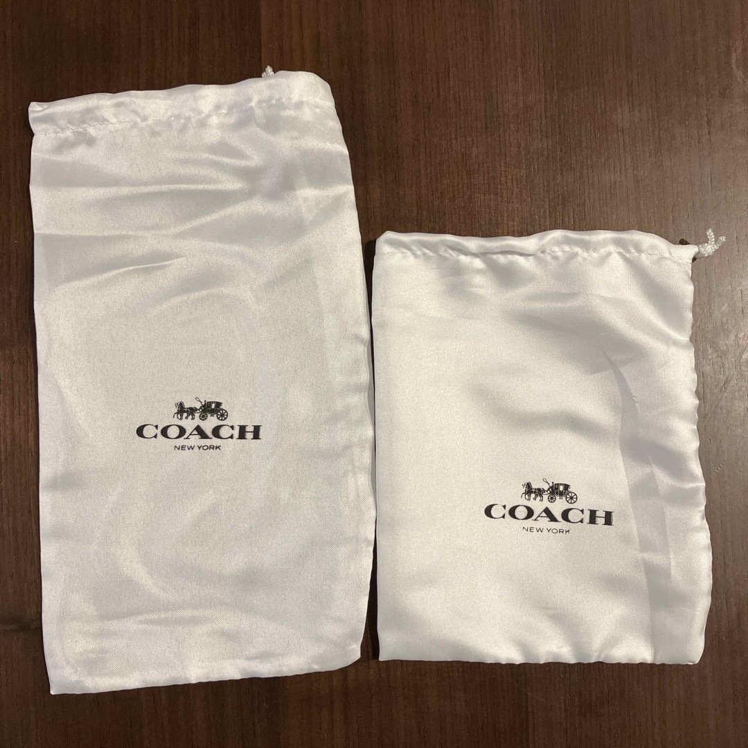 COACH(コーチ)の新品　コーチ　保存袋　ショップ袋　ショッパー　ブランド袋 レディースのバッグ(ショップ袋)の商品写真