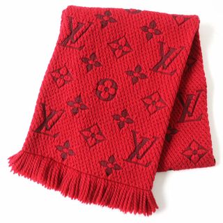 ヴィトン(LOUIS VUITTON) マフラー/ショール(レディース)(レッド/赤色 ヴィトン(LOUIS VUITTON) マフラー/ショール(レディース)(レッド/赤色