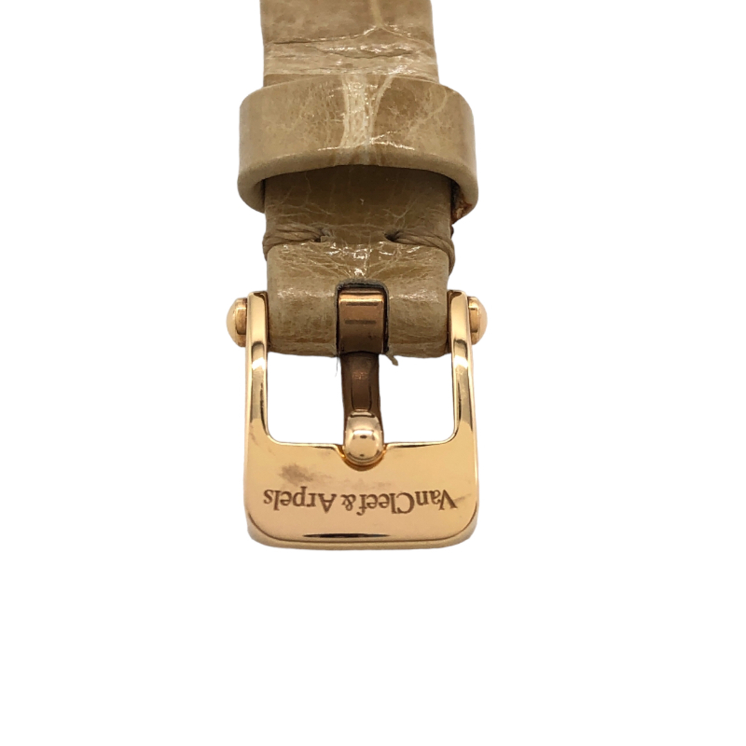 Van Cleef & Arpels(ヴァンクリーフアンドアーペル)の　ヴァンクリーフ＆アーペル Van Cleef & Arpels チャーム ミニウォッチ VCARO29800 イエロー K18PG レディース 腕時計 レディースのファッション小物(腕時計)の商品写真
