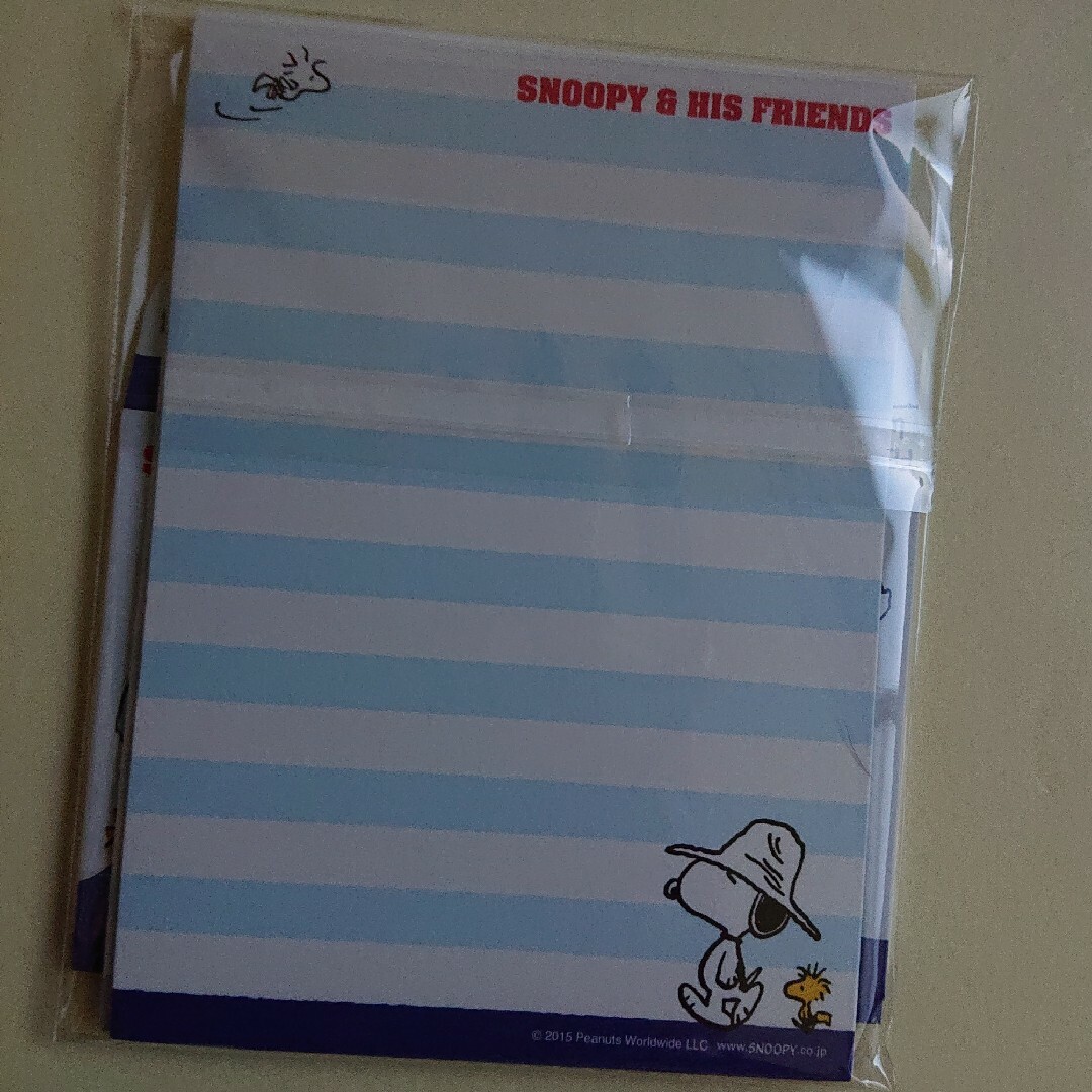 SNOOPY(スヌーピー)のSNOOPY  ミニレターセット  プチレター ハンドメイドの文具/ステーショナリー(カード/レター/ラッピング)の商品写真