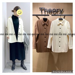 セオリー(theory)の✤2021AW セオリー Theory シャツジャケット コート✤(シャツ/ブラウス(長袖/七分))