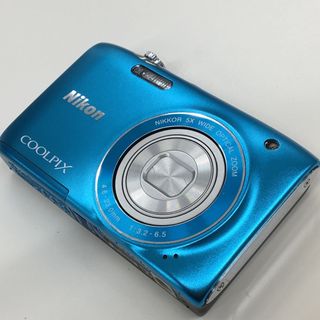 ニコン(Nikon)のNIKON COOLPIX S3100 コンデジ ブルー 良品(コンパクトデジタルカメラ)