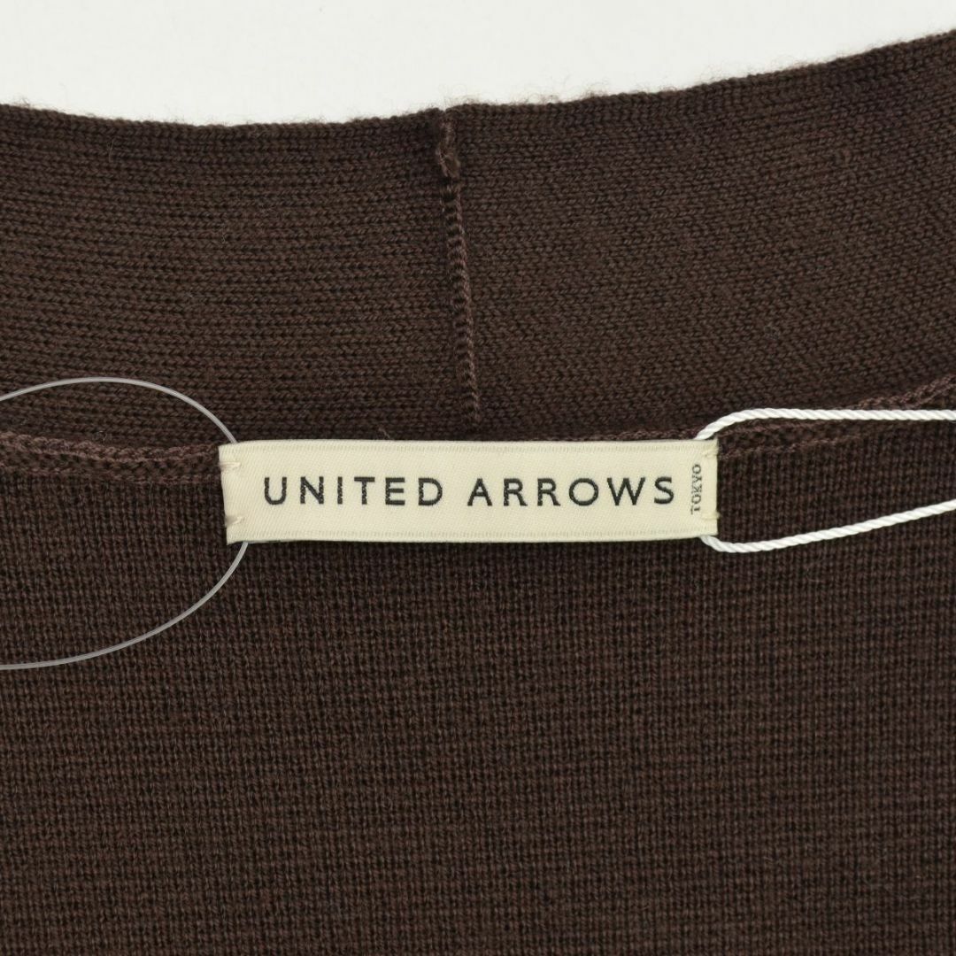 UNITED ARROWS(ユナイテッドアローズ)の【UNITEDARROWS】ウール/ポリエステル ミラノリブ長袖カーディガン メンズのトップス(カーディガン)の商品写真