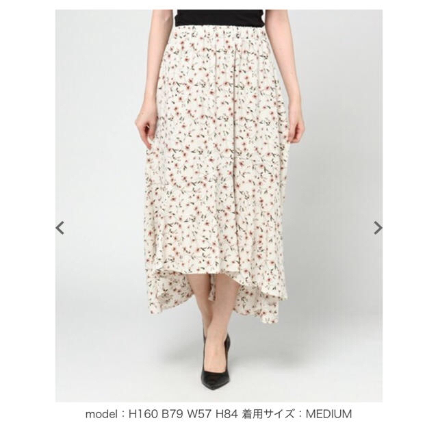 archives(アルシーヴ)のアルシーヴスカート  白 レディースのスカート(ひざ丈スカート)の商品写真