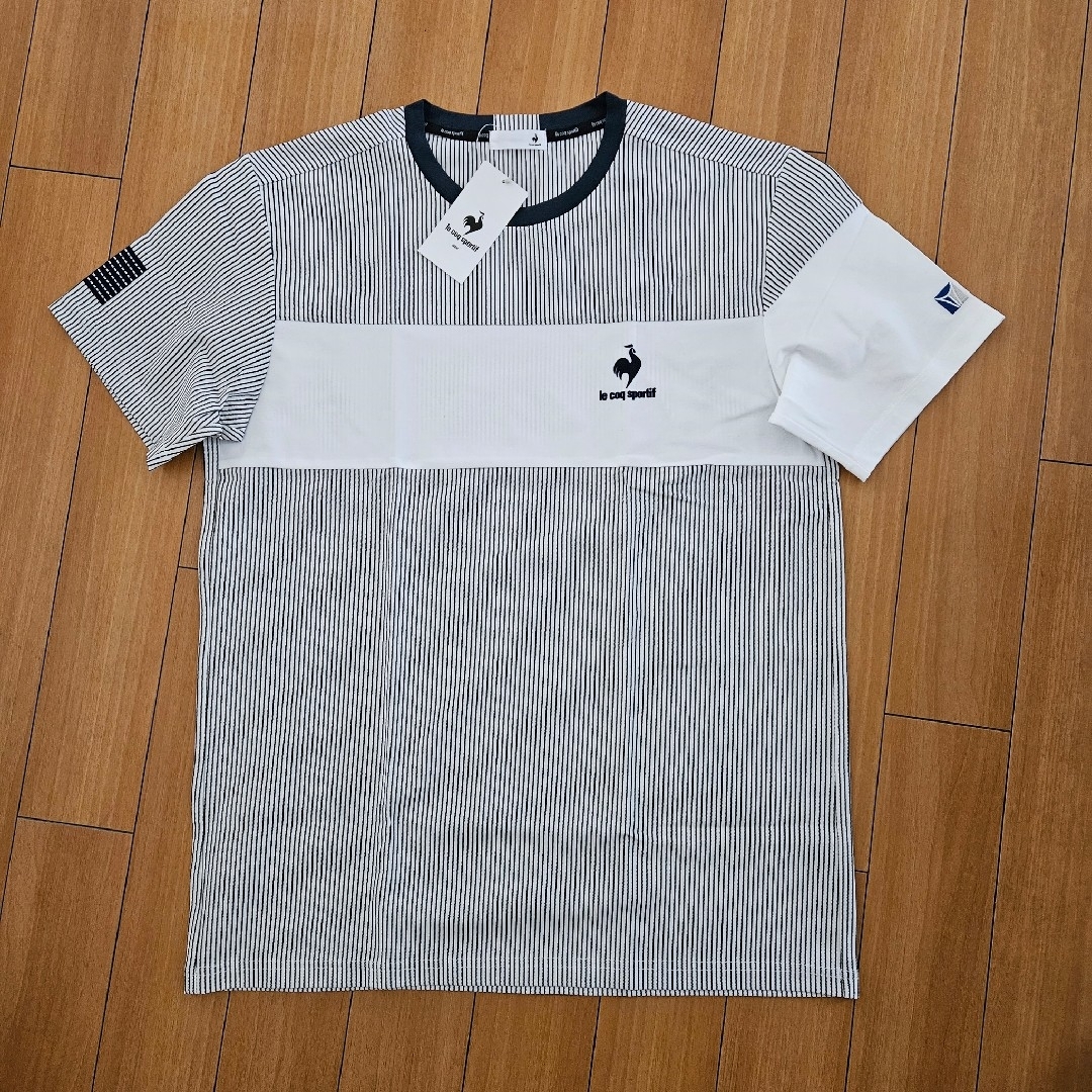le coq sportif(ルコックスポルティフ)のルコックスポルティフ　クルーネック　ゲームシャツ　半袖 メンズのトップス(Tシャツ/カットソー(半袖/袖なし))の商品写真
