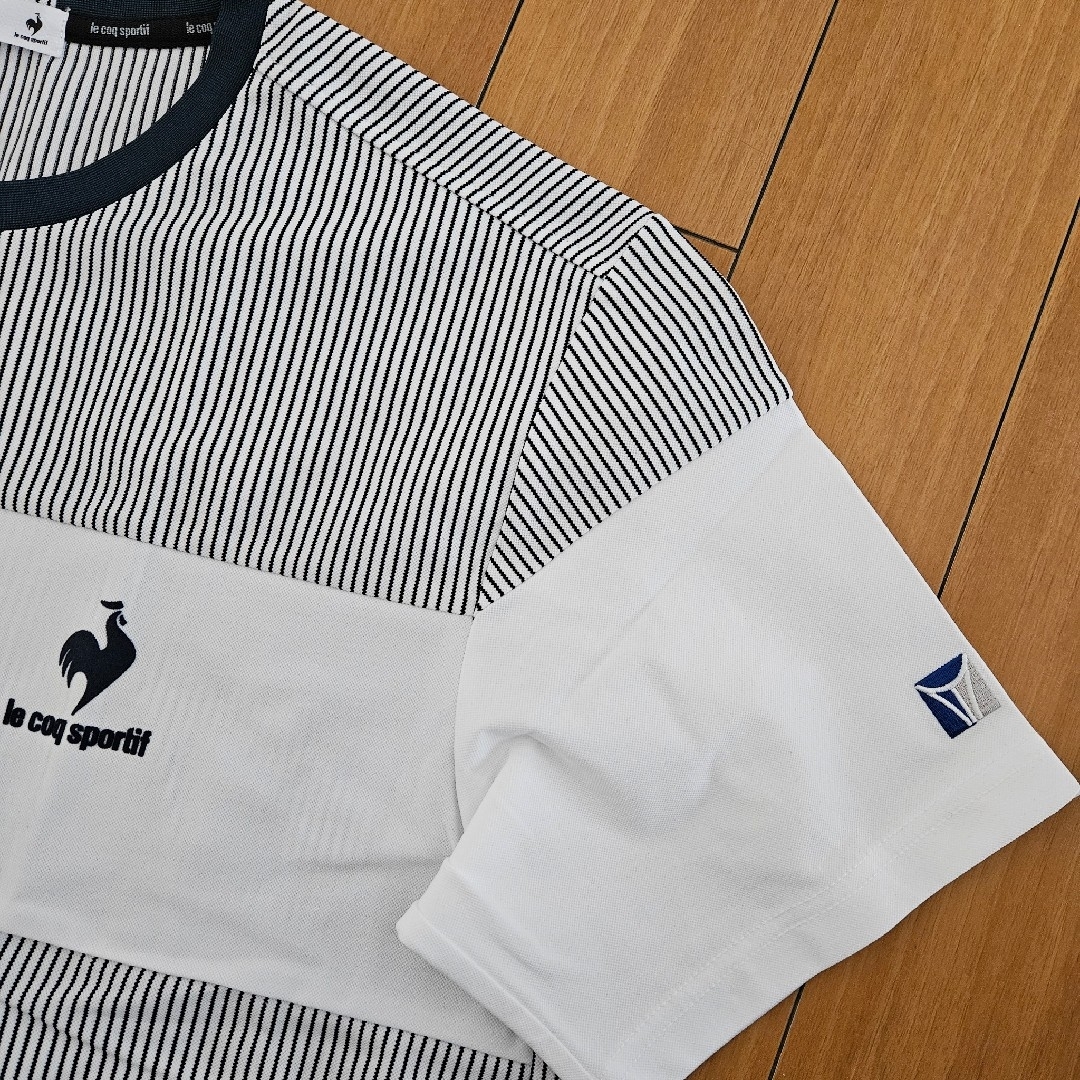 le coq sportif(ルコックスポルティフ)のルコックスポルティフ　クルーネック　ゲームシャツ　半袖 メンズのトップス(Tシャツ/カットソー(半袖/袖なし))の商品写真