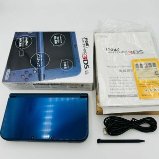 ニンテンドウ(任天堂)の任天堂　New Nintendo 3DS LL 本体　メタリックブルー(携帯用ゲーム機本体)
