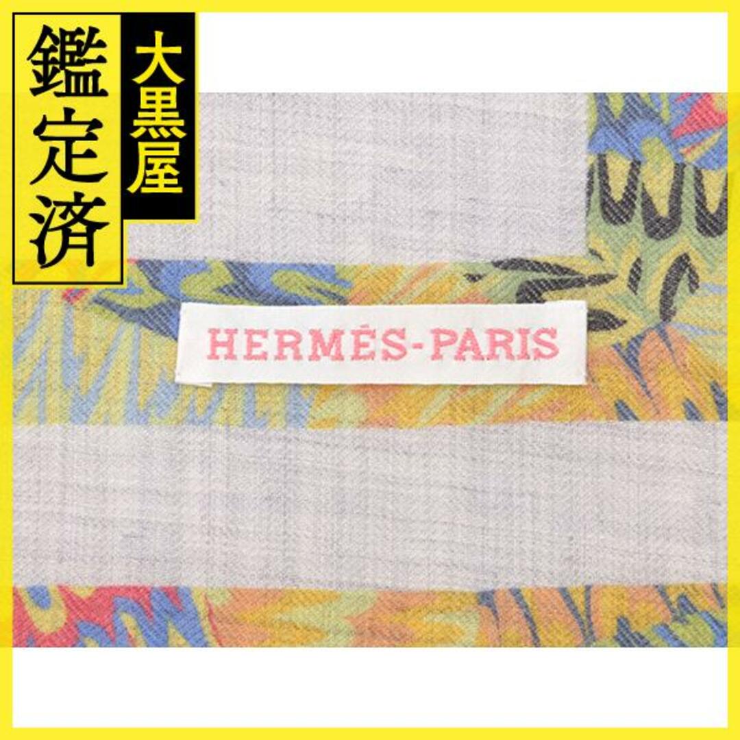 Hermes(エルメス)のエルメス　カレ９０　グリシネ×マルチ 京都マーブル シルク/ウール【472】AH レディースのファッション小物(バンダナ/スカーフ)の商品写真