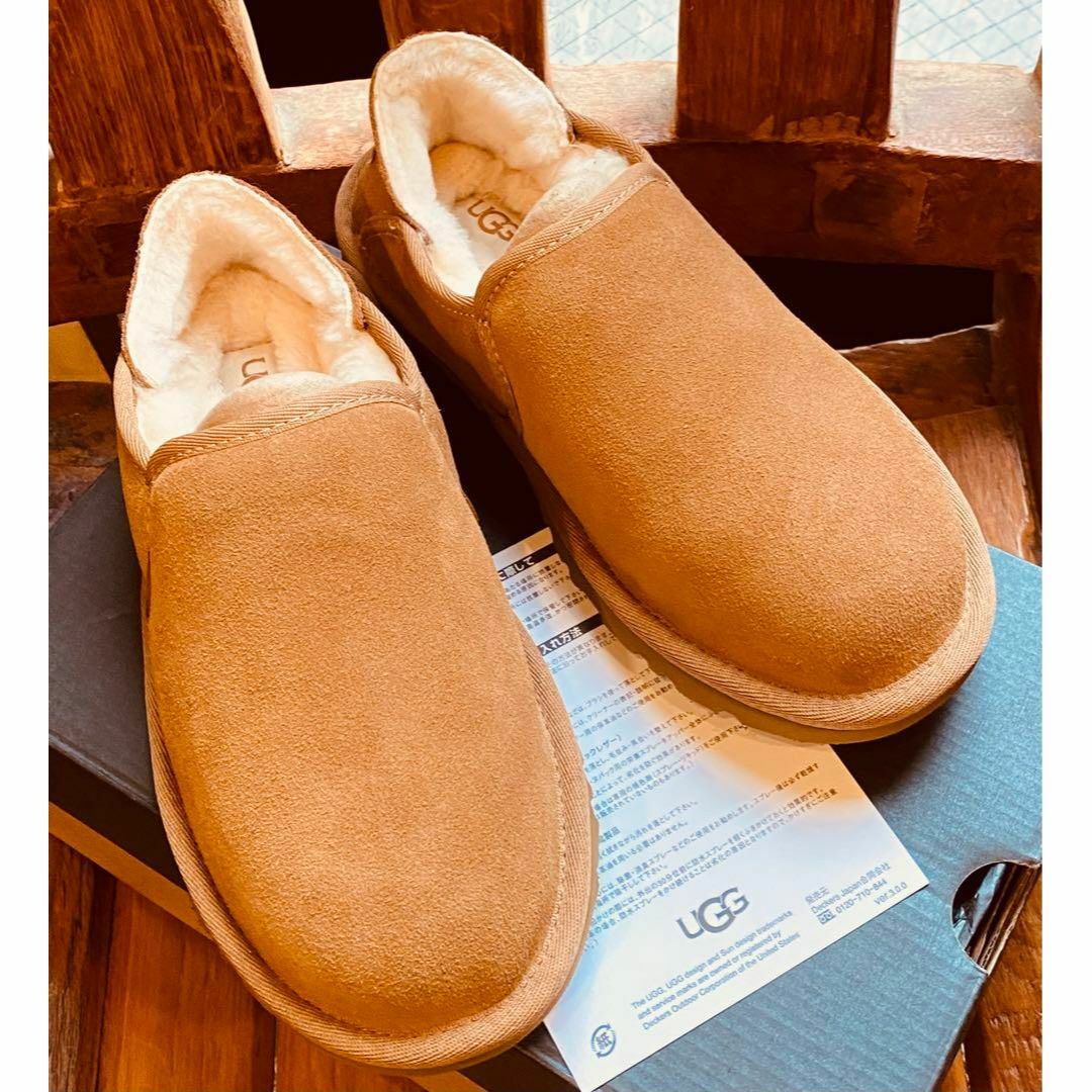 UGG(アグ)の入手困難・激レア✨⑤展示品✨24素足履き✨UGG✨KENTON✨ケントン✨茶 レディースの靴/シューズ(サンダル)の商品写真