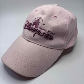 Disney - 香港ディズニー　 ピンク　キャップ　帽子