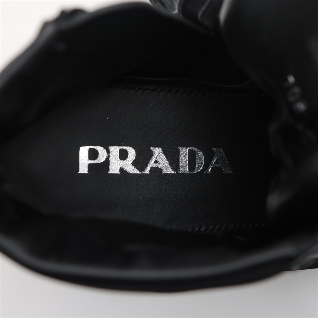 PRADA(プラダ)のプラダ Re Nylon リ ナイロン ナイロン×レザー 36 1/2 ブ レディースの靴/シューズ(ブーツ)の商品写真