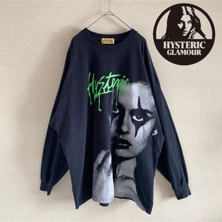 ヒステリックグラマー(HYSTERIC GLAMOUR)の美品HYSTERIC GLAMOUR  HG PARTY オーバーサイズTシャツ(カットソー(長袖/七分))