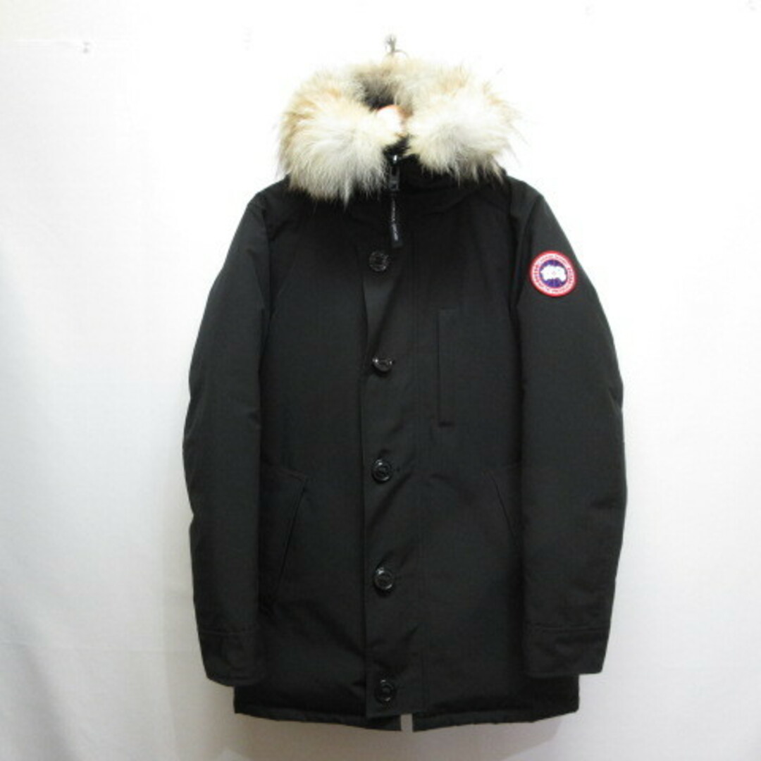 CANADA GOOSE(カナダグース)のカナダグース ジャスパー パーカー ダウン ジャケット S黒 3438JM 正規 メンズのジャケット/アウター(ダウンジャケット)の商品写真