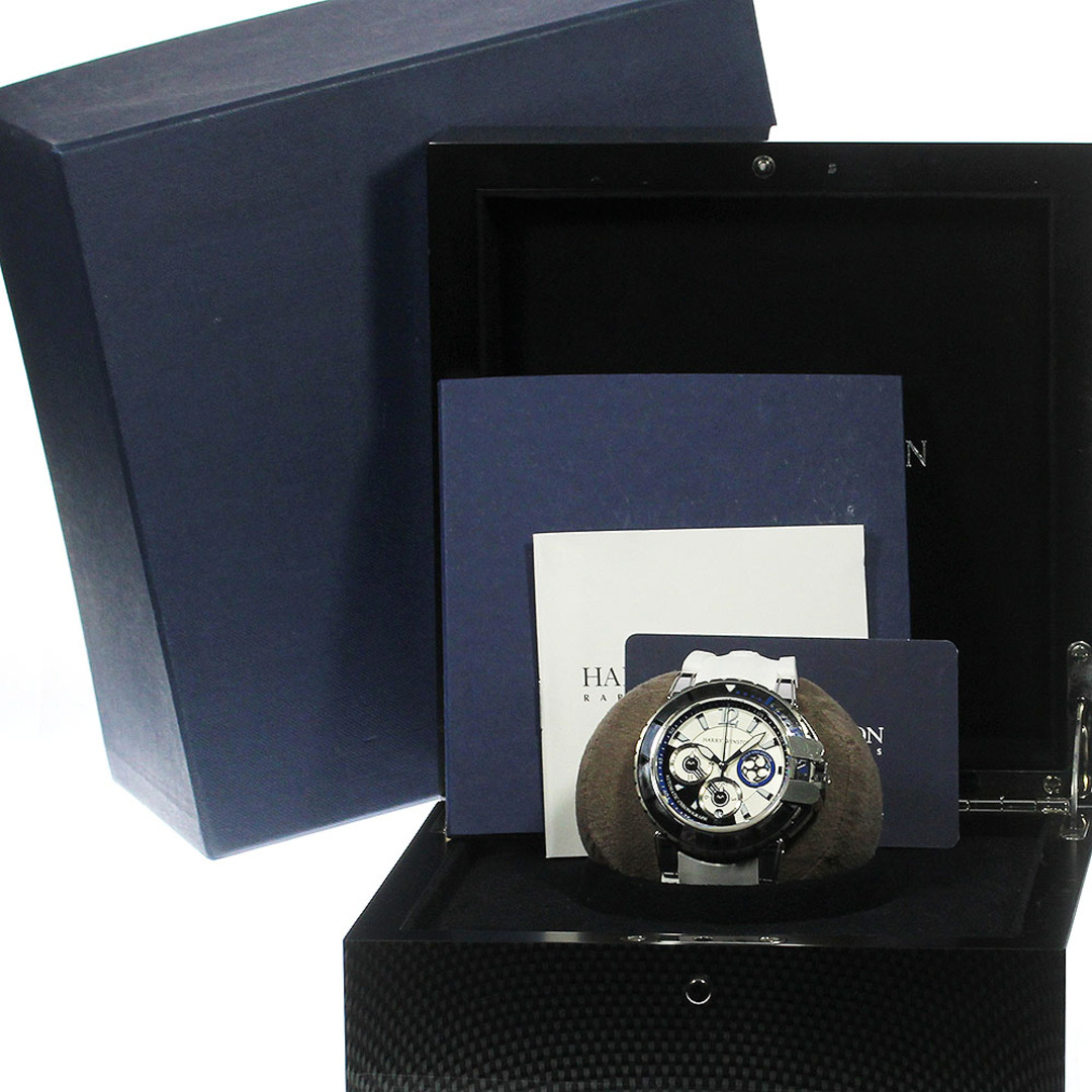 HARRY WINSTON(ハリーウィンストン)のハリーウィンストン HARRY WINSTON 410-MCA44WZ オーシャンダイバー クロノグラフ 自動巻き メンズ 箱・保証書付き_799638 メンズの時計(腕時計(アナログ))の商品写真