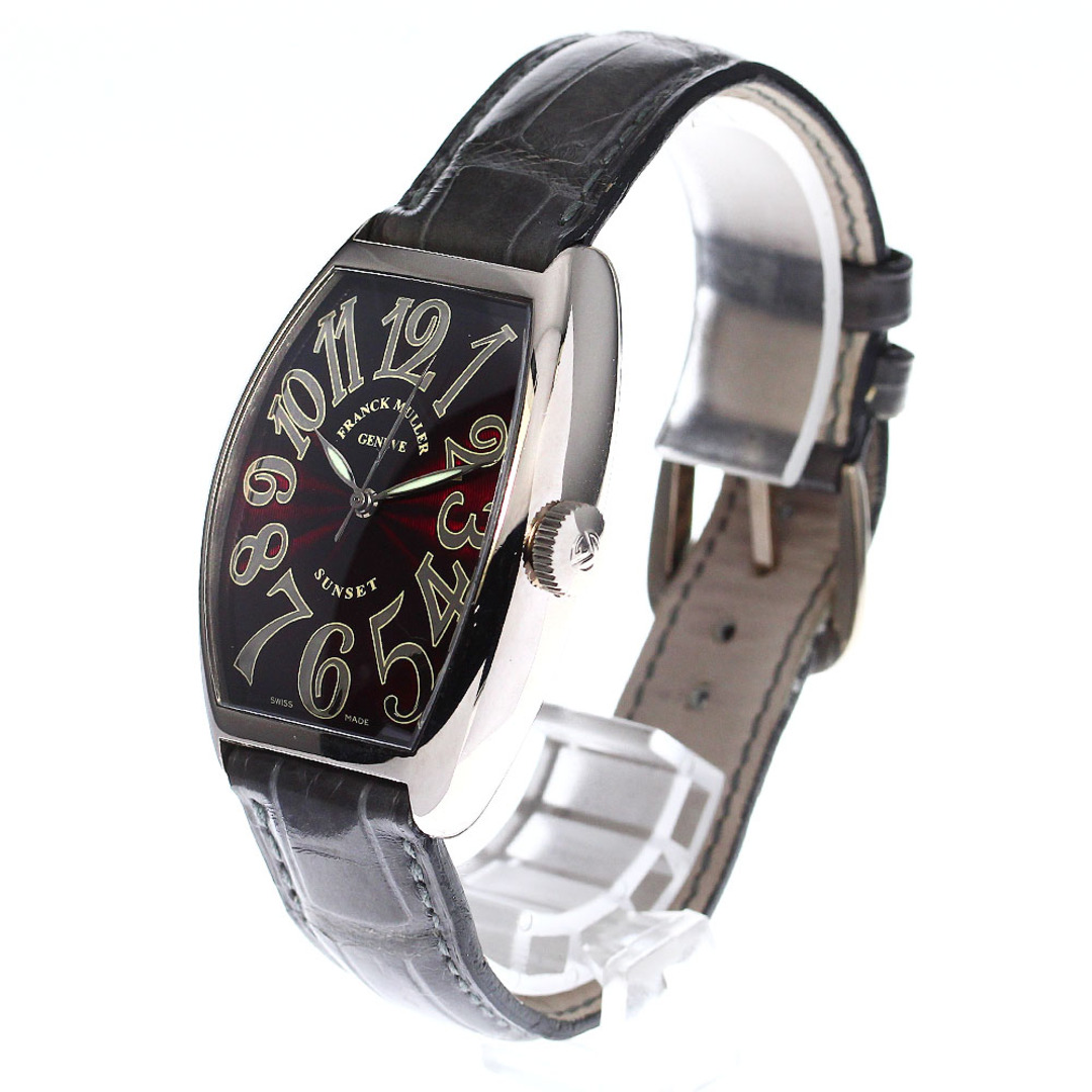 FRANCK MULLER(フランクミュラー)のフランクミュラー FRANCK MULLER 5850SC サンセット K18WG 自動巻き メンズ 良品 箱・保証書付き_796833 メンズの時計(腕時計(アナログ))の商品写真