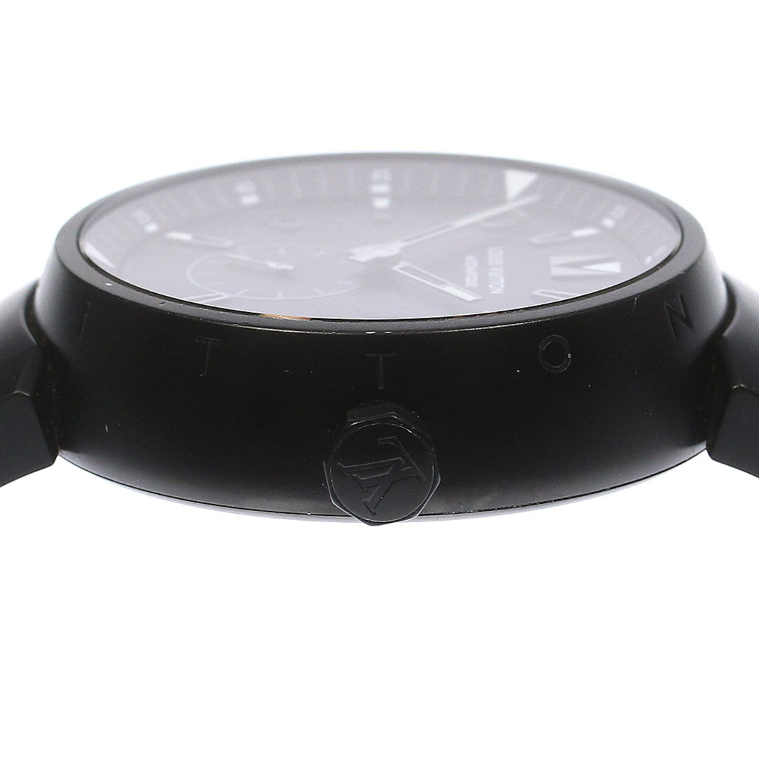LOUIS VUITTON(ルイヴィトン)のルイ・ヴィトン LOUIS VUITTON Q1D22 タンブール オールブラック デイト 自動巻き メンズ _803607 メンズの時計(腕時計(アナログ))の商品写真