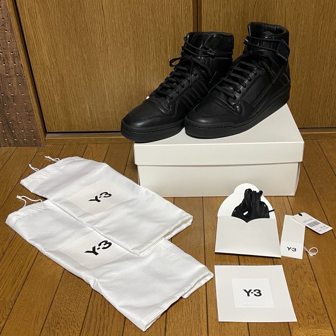 adidas(アディダス)の最終価格！フォーラム ハイ Y-3 メンズの靴/シューズ(スニーカー)の商品写真