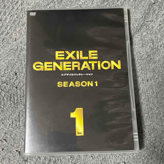 エグザイル(EXILE)のEXILE　GENERATION　SEASON1　Vol．1 DVD(ミュージック)