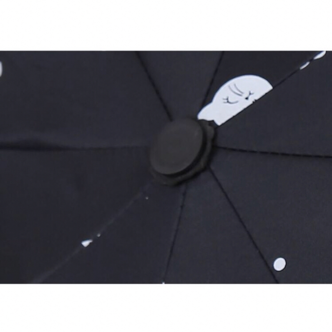 新品　晴雨兼用折りたたみ傘　ブルー　猫柄　折り畳み傘　紫外線防止　 レディースのファッション小物(傘)の商品写真