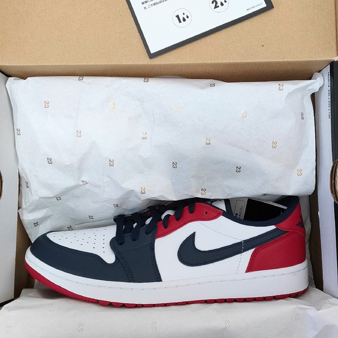 NIKE(ナイキ)のNIKE GOLF AIR JORDAN 1 LOW USA 28.5cm スポーツ/アウトドアのゴルフ(シューズ)の商品写真