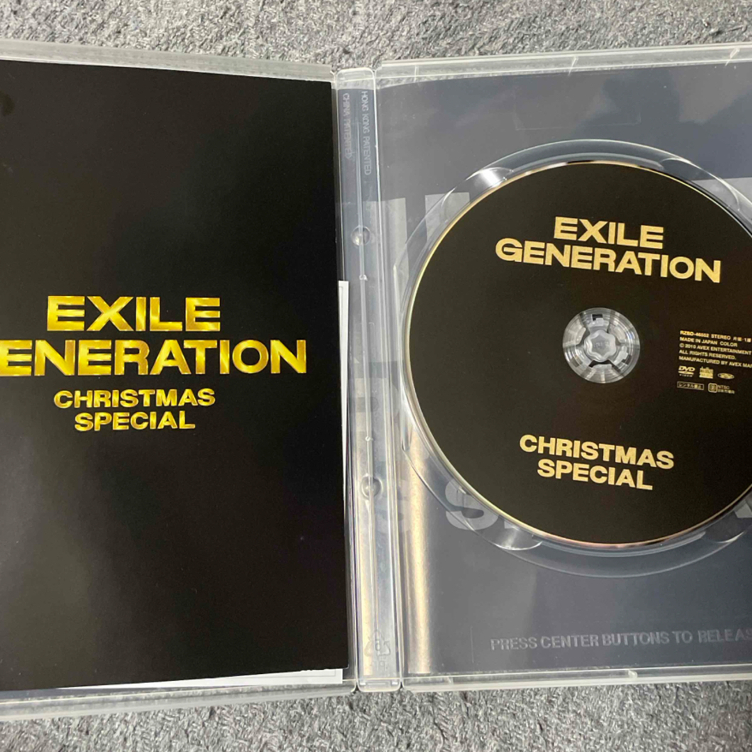 EXILE(エグザイル)のEXILE　GENERATION　クリスマスSP DVD エンタメ/ホビーのDVD/ブルーレイ(ミュージック)の商品写真
