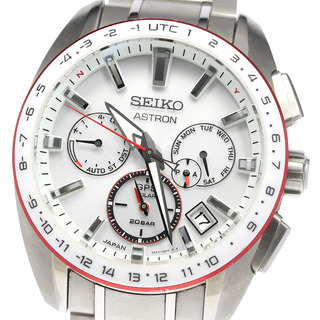 セイコー(SEIKO)のセイコー SEIKO SBXC091 5X53-0BH0 アストロン グローバルライン 国境なき医師団コラボ ソーラー電波 メンズ 箱保証書付き_801028(腕時計(アナログ))
