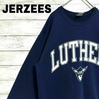 ジャージーズ(JERZEES)の75W JERZEES スウェット ルーサーカレッジ トレーナー メンズ古着(スウェット)