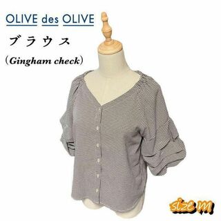 OLIVEdesOLIVE - 【良品　送料無料】オリーブデオリーブ　ブラウス　サイズm