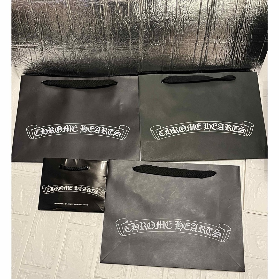 Chrome Hearts(クロムハーツ)のクロムハーツショッパー紙袋 レディースのバッグ(ショップ袋)の商品写真