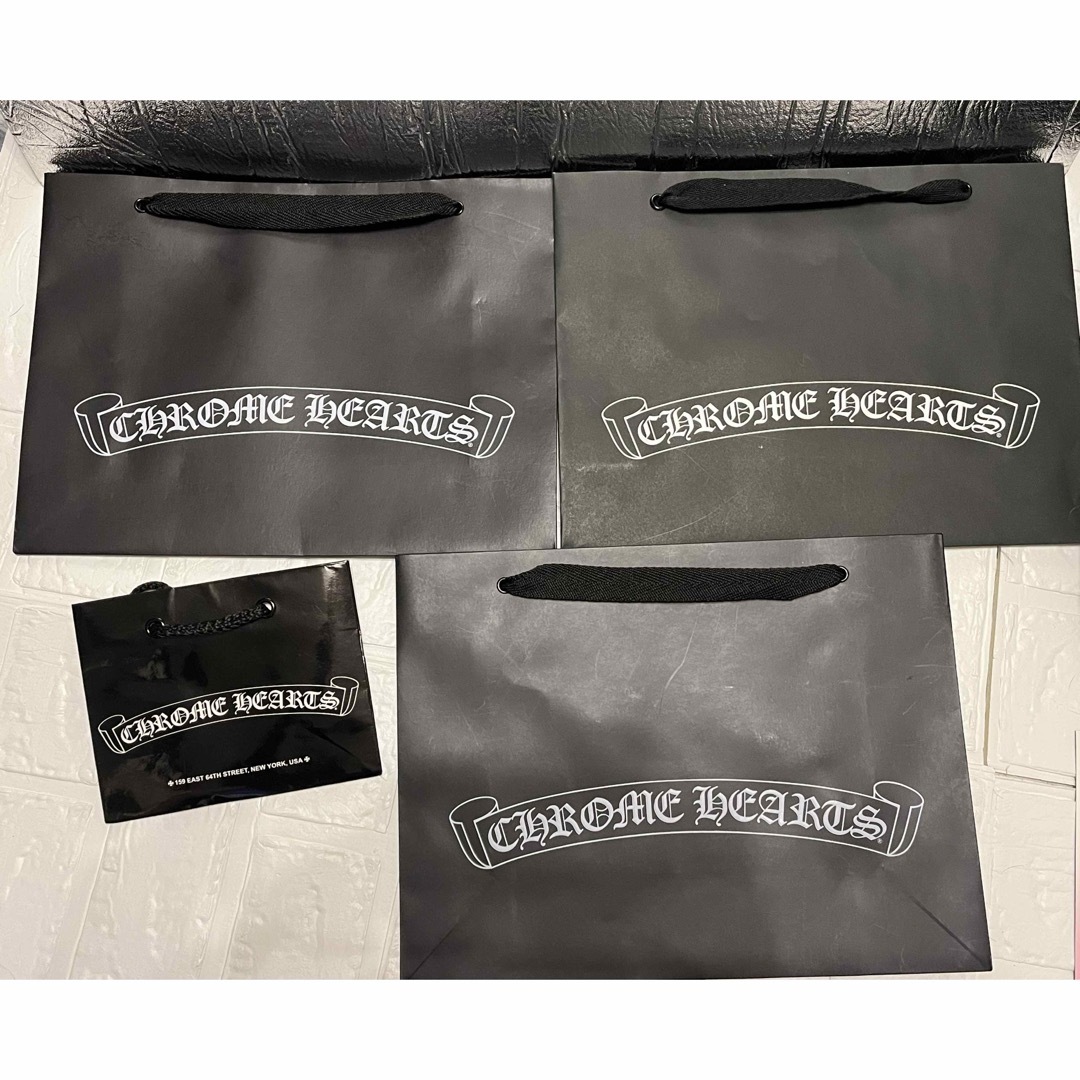 Chrome Hearts(クロムハーツ)のクロムハーツショッパー紙袋 レディースのバッグ(ショップ袋)の商品写真