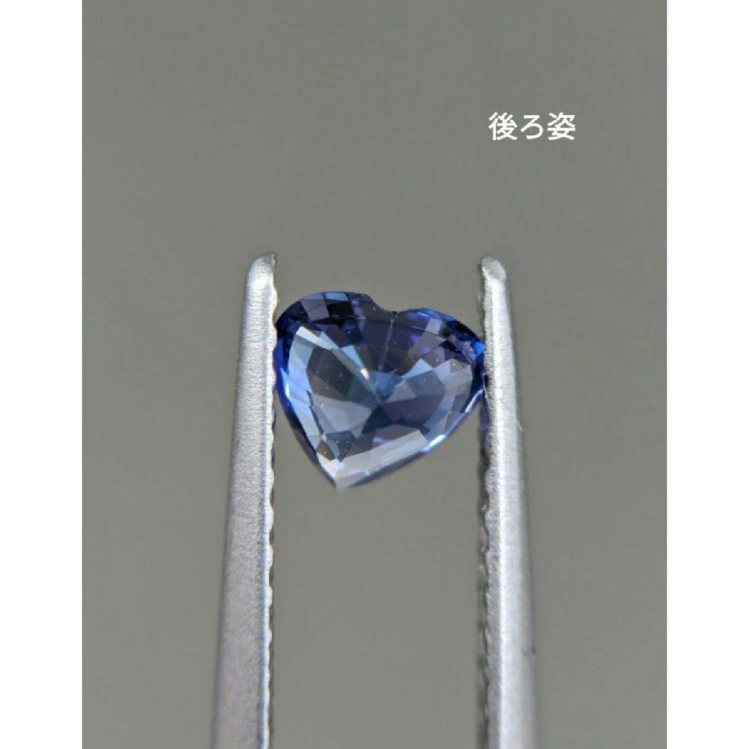 非加熱 0.48ct 〜まごころ〜 ブルーサファイア ハンドメイドの素材/材料(各種パーツ)の商品写真