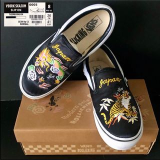 ヴァンズ(VANS)の虎 竜 金 26★VANS × ROLLICKINGスリッポン★SKAJUM(スニーカー)