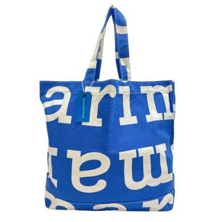 マリメッコ(marimekko)のマリメッコ marimekko トートバッグ
 AHKERA LOGO BAG ブルー(トートバッグ)