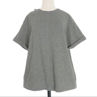 スリーワンフィリップリム(3.1 Phillip Lim)の3.1 フィリップリム ショルダーデザイン Ｔシャツ カットソー S グレー(Tシャツ(半袖/袖なし))