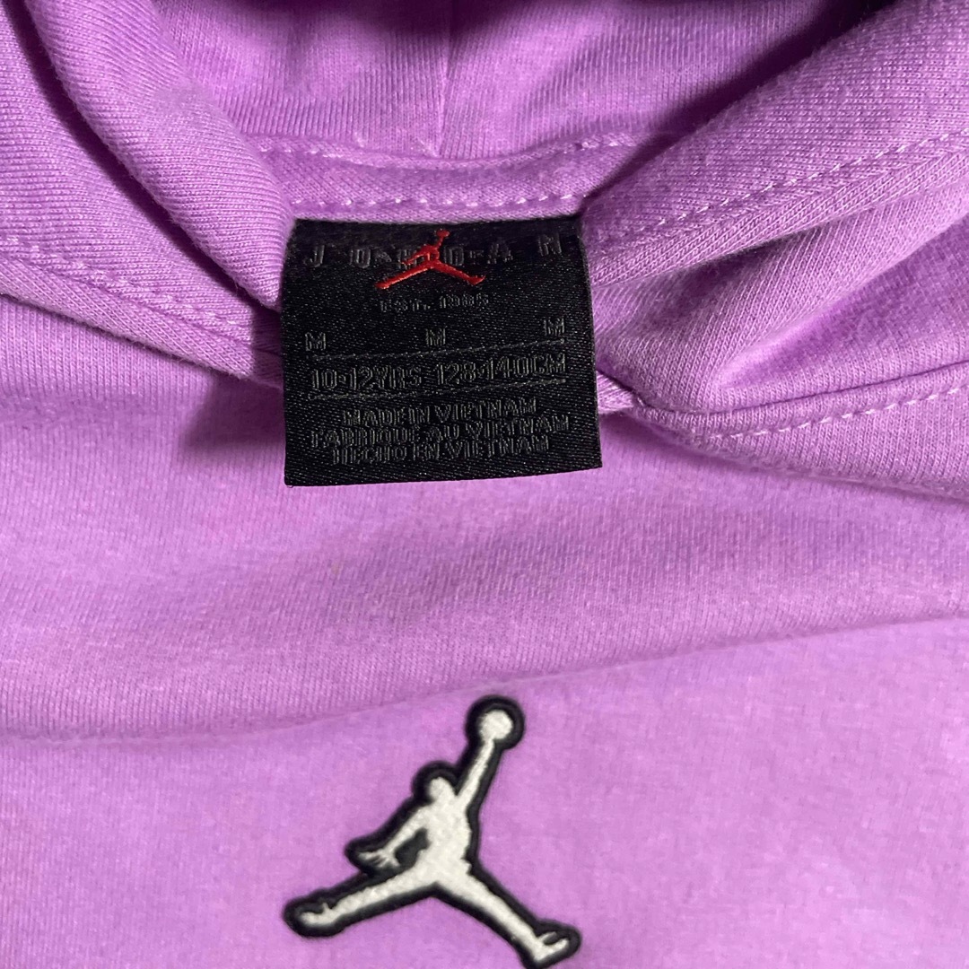 Jordan Brand（NIKE）(ジョーダン)のJORDAN パープル 姉妹 2点セット キッズ/ベビー/マタニティのキッズ服女の子用(90cm~)(Tシャツ/カットソー)の商品写真