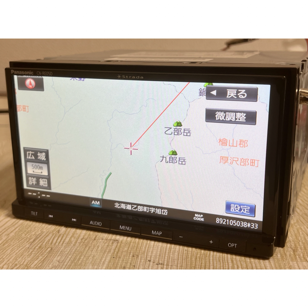 Panasonic(パナソニック)のPanasonic CN-RE05D Bluetooth SD 自動車/バイクの自動車(カーナビ/カーテレビ)の商品写真