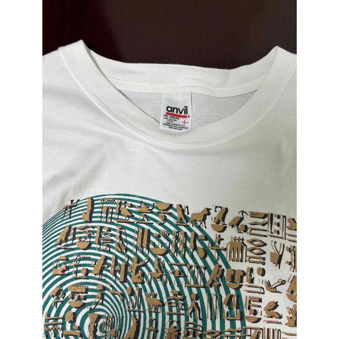 ART VINTAGE(アートヴィンテージ)のヴィンテージ手刷り　アートtシャツ　90s メンズのトップス(Tシャツ/カットソー(半袖/袖なし))の商品写真