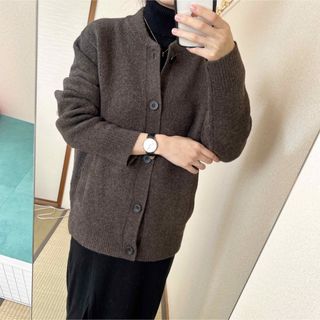 ユニクロ(UNIQLO)のUNIQLO ニットカーディガン SLY moussy rienda GYDA(カーディガン)