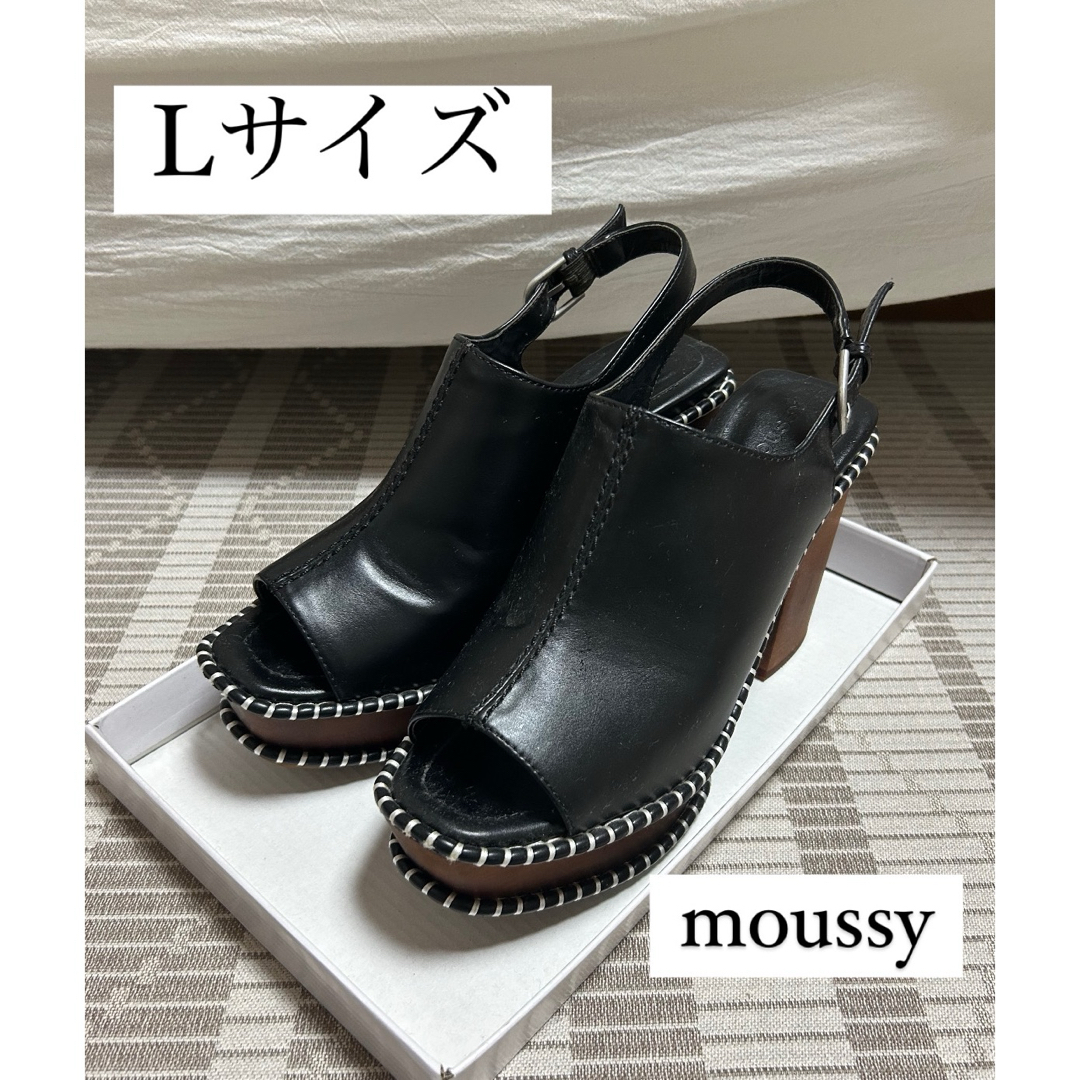 moussy(マウジー)のmoussy パンプス　ミュール レディースの靴/シューズ(ミュール)の商品写真