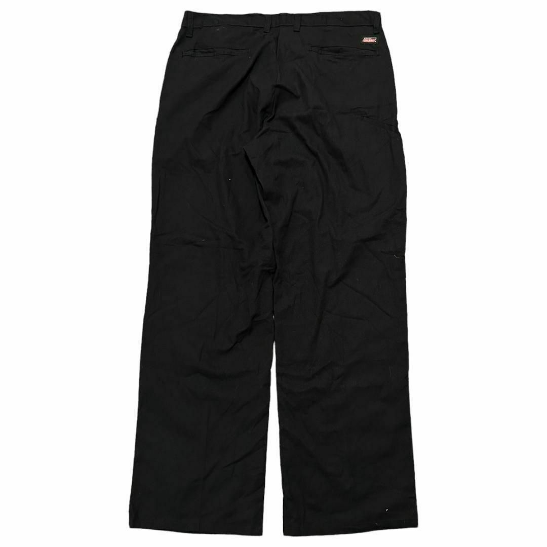 Dickies(ディッキーズ)のDickies W34 太め ブラックワークパンツ ストレート ロゴタグg71 メンズのパンツ(ワークパンツ/カーゴパンツ)の商品写真