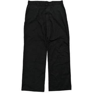 ディッキーズ(Dickies)のDickies W34 太め ブラックワークパンツ ストレート ロゴタグg71(ワークパンツ/カーゴパンツ)