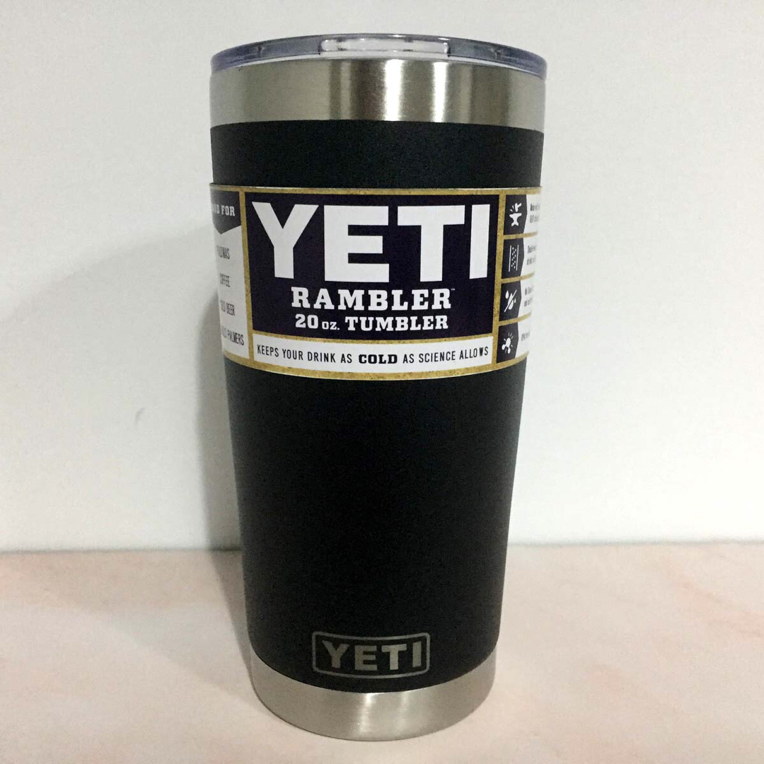 YETI(イエティ)のYETI イエティ 20オンス ランブラー タンブラー アウトドア ブラック スポーツ/アウトドアのアウトドア(食器)の商品写真