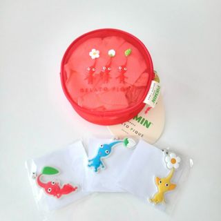 ジェラートピケ(gelato pique)の5/26まで値下げ！《新品・未使用》PIKMIN ラウンドポーチセット(ポーチ)