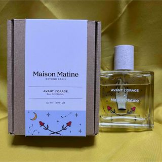 【香水】Maison Matineアバン ロラージュ 嵐の前 50ml(ユニセックス)