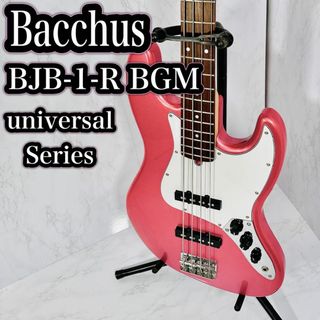 バッカス(Bacchus)のBacchus バッカス BJB-1-R BGM universalSeries(エレキベース)